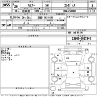 Toyota HARRIER лот № 2055 оценка 3  с аукциона в Японии 2
