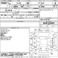 Toyota MARK II лот № 70080 оценка R  с аукциона в Японии 2