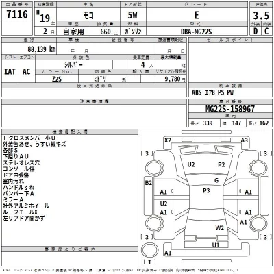 Nissan MOCO  с аукциона в Японии