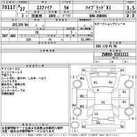 Toyota ESQUIRE лот № 70117 оценка 3.5  с аукциона в Японии 2