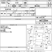 Nissan MARCH лот № 7213 оценка 3.5  с аукциона в Японии 2