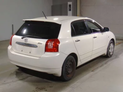 Toyota ALLEX  с аукциона в Японии