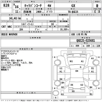 Nissan CARAVAN лот № 828 оценка R  с аукциона в Японии 2