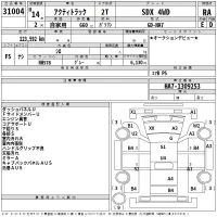 Honda ACTY TRUCK лот № 31004 оценка RA  с аукциона в Японии 2