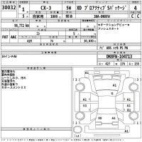 Mazda CX-3 лот № 30032 оценка 4  с аукциона в Японии 2