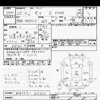 Nissan MOCO лот № 15031 оценка 3  с аукциона в Японии 6
