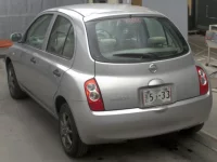 Nissan MARCH лот № 4019 оценка 3.5  с аукциона в Японии 1