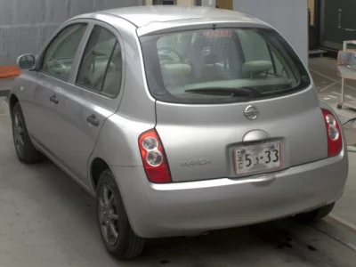 Nissan MARCH  с аукциона в Японии