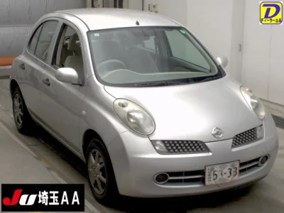 Nissan MARCH  с аукциона в Японии