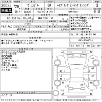 Honda VEZEL лот № 30039 оценка 3  с аукциона в Японии 11