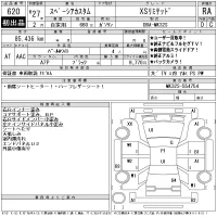 Suzuki SPACIA лот № 620 оценка RA  с аукциона в Японии 11