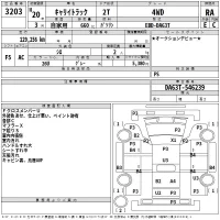Suzuki CARRY TRUCK лот № 3203 оценка RA  с аукциона в Японии 2