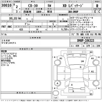 Mazda CX-30 лот № 30010 оценка R  с аукциона в Японии 2