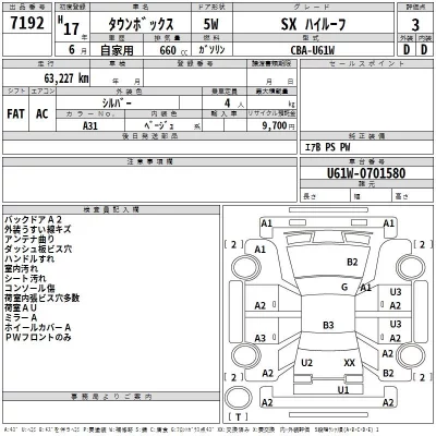 Mitsubishi TOWNBOX  с аукциона в Японии