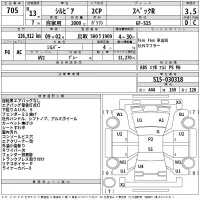 Nissan SILVIA лот № 705 оценка 3.5  с аукциона в Японии 2