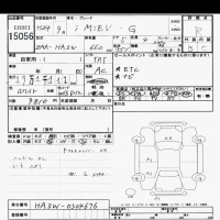 Mitsubishi I-MIEV лот № 15056 оценка R  с аукциона в Японии 7