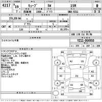 Nissan CUBE лот № 4217 оценка R  с аукциона в Японии 2