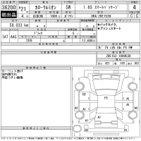 Toyota COROLLA RUMION лот № 36200 оценка 4  с аукциона в Японии 11