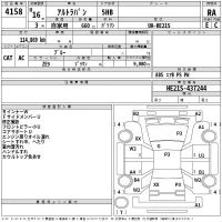 Suzuki ALTO LAPIN лот № 4158 оценка RA  с аукциона в Японии 2