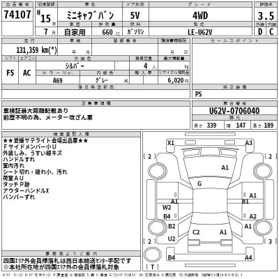 Mitsubishi MINICAB VAN  с аукциона в Японии