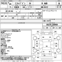 Mitsubishi MINICAB VAN лот № 74131 оценка R  с аукциона в Японии 2