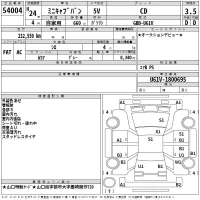 Mitsubishi MINICAB VAN лот № 54004 оценка 3.5  с аукциона в Японии 2