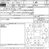 Suzuki CARRY TRUCK лот № 30003 оценка 4  с аукциона в Японии 11