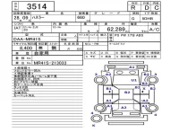Suzuki HUSTLER лот № 3514 оценка R  с аукциона в Японии 5