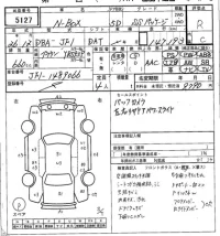 Honda N BOX лот № 5127 оценка R  с аукциона в Японии 7