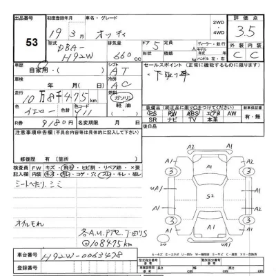 Nissan OTTI  с аукциона в Японии