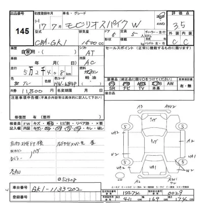 Honda SPIKE  с аукциона в Японии