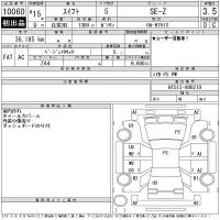 Suzuki SWIFT лот № 10060 оценка 3.5  с аукциона в Японии 11
