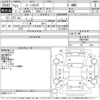 Toyota PASSO SETTE лот № 5592 оценка 3  с аукциона в Японии 11