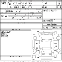 Subaru IMPREZA лот № 9062 оценка R  с аукциона в Японии 2