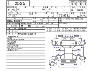 Nissan MOCO лот № 3535 оценка 3  с аукциона в Японии 5