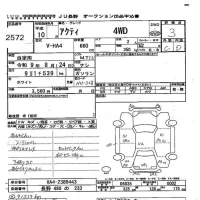 Honda ACTY TRUCK лот № 2572 оценка 3  с аукциона в Японии 4