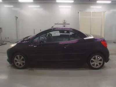 Peugeot 207  с аукциона в Японии