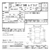 Volkswagen UP лот № 73 оценка 3.5  с аукциона в Японии 3