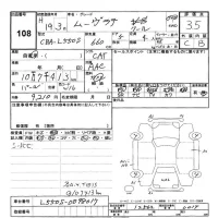 Daihatsu MOVE LATTE лот № 108 оценка 3.5  с аукциона в Японии 3