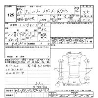 Renault MEGANE лот № 125 оценка 3.5  с аукциона в Японии 3