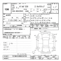 Volvo C30 лот № 136 оценка 3.5  с аукциона в Японии 3