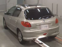 Peugeot 206 лот № 38046 оценка 4  с аукциона в Японии 5