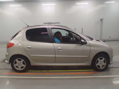 Peugeot 206  с аукциона в Японии