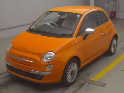 Fiat 500  с аукциона в Японии