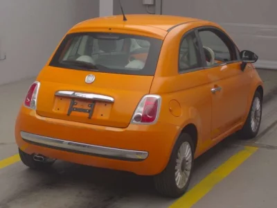 Fiat 500  с аукциона в Японии