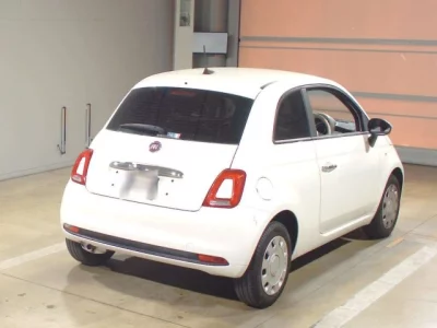Fiat 500  с аукциона в Японии