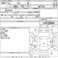 Daihatsu TANTO лот № 4213 оценка 3.5  с аукциона в Японии 2