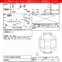 Daihatsu MOVE лот № 7051 оценка   с аукциона в Японии 3