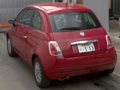 Fiat 500  с аукциона в Японии