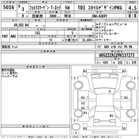 Volkswagen T-ROC лот № 5016 оценка 4.5  с аукциона в Японии 2